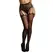 Obsessive Sheer Fishnet Pantyhose with Decorative Cut-Outs One Size