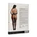 Leg Avenue Plus Size Shredded Suspender Pantyhose Black Fishnet