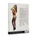 Shots Shredded Suspender Pantyhose Black One Size with Fishnet Design