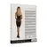 Shots Knee-Length Lace & Fishnet Dress Black One Size