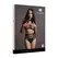 Shots Duo Net Black Keyhole Bra & High-Waist Set One Size S-L