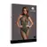 Shots Le Desir Bodystocking Lace & Fishnet Design One Size XS-XL
