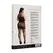 Allure Strapless Plus Size Mini Dress with Lace and Fishnet Detailing