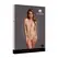 Obsessive V-Neck Intimate Bodysuit with Opaque and Mesh Panels One Size