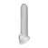 Perfect Fit Fat Boy Micro Ribbed Sheath 19cm - Soft Anatomical Sleeve
