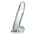 Blush Novelties Clear Crystal Model 28cm with Suction Cup Base