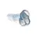 Blush Novelties Clear Crystal Model 28cm with Suction Cup Base