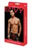 ENVY Lace-Up Wetlook Trunks Black/Red S/M - Adjustable Modern Design