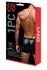 ENVY Lace-Up Wetlook Trunks Black/Red S/M - Adjustable Modern Design