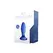FOLLOWER Borosilicate Glass Anal Plug - Handcrafted, Clear, Compact Size