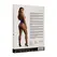 Passion Open-Cup Fishnet Bodysuit with Strappy Neckline, One Size