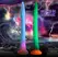 XR Brands Makara Silicone Snake Glow-in-the-Dark Model 40cm Multicolor