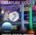 XR Brands Makara Silicone Snake Glow-in-the-Dark Model 40cm Multicolor