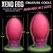 Creature Cocks Xeno Glow-in-the-Dark Silicone Egg XL Pink