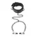 XR Brands Collared Temptress Adjustable Neoprene Collar with Chains