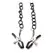 XR Brands Collared Temptress Adjustable Neoprene Collar with Chains