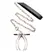XR Brands Pussy Tugger Adjustable Intimate Clamp with PU Handle 848518046796