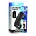 XR Brands G-Shaft Silicone Ring with Remote Control, Waterproof, Black