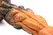 Ravager Silicone Intimate Tentacle Model - Marbled Red-Orange, Waved Texture