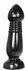 All Black Champagne-Shaped Intimate Plug 27.5 cm Black