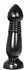 All Black Champagne-Shaped Intimate Plug 27.5 cm Black