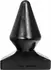 All Black Model 7 Intimate Plug 18.5 cm - Smooth Grooved Surface