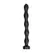 All Black Model 16 Intimate Wand - 41 cm, Flexible Surface Design