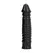 All Black 069 Intimate Machine Ribbed 26cm Black Silicone Model