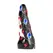 All Black 051 Intimate Silicone Model, Black, 22 cm