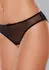Dreamgirl Open Mesh Panty - Breathable Lingerie, One Size