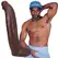 Doc Johnson Brickzilla ULTRASKYN Anatomical Model 33cm Chocolate