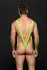 BORAT SLINGSHOT M/L Green - Stretch One-Piece Bodysuit