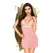 Penthouse Bedtime Story Chemise Set M/L - Elegant Black Lingerie