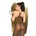 Penthouse Love On Fire L/XL - Elegant Lace Bodysuit, Black