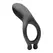 Doc Johnson OptiMALE Rechargeable Silicone Vibrating Ring Black USB