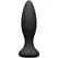 Doc Johnson A-Play Vibe Silicone Plug with Remote Control Black S