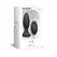 Doc Johnson A-Play Vibe Silicone Plug with Remote Control Black S