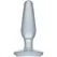 Doc Johnson Crystal Jellies Medium Silicone Plug, Clear, 12.7 cm