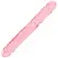 Doc Johnson Crystal Jellies Jr. Double Dong 30cm Flexible Clear Model