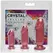 Doc Johnson Crystal Jellies Set Intimate Training 3 Sizes Clear