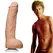 Doc Johnson John Holmes Intimate Model with Suction Cup, White, Large
