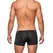 Male Power Seamless Sleek Mini Short S Black - Low Rise Comfort Fit