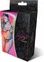 Magic Silk Exposed 2X Black Strappy Bra & G-String Set Adjustable