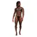 Male Power Libra Adjustable Imitation Leather Harness Black One Size