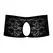 Male Power Stretch Lace Short S/M Black - Open Style Lingerie Briefs