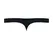 Male Power Satin Spandex Bong Thong L/XL Black Comfort Fit