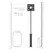 ElectroShock E-Stimulation Crop Black - Wireless USB Charging Model