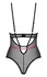 Obsessive Novenes Body Black/Pink Powernet XL/2XL Adjustable Straps