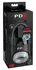 PDX Elite Hydrogasm FrostedBlack Intimate Swirl Machine Waterproof 20cm