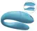 We-Vibe Sync Go Turquoise Dual Vibrator for Couples, App Control, 7.7 cm